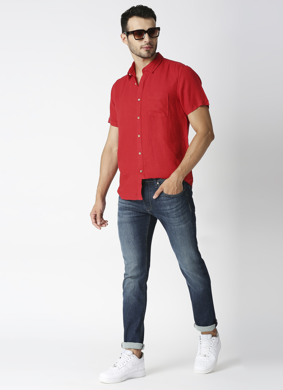 Vapour Slim Fit Mid Waist Jeans, , large image number 0