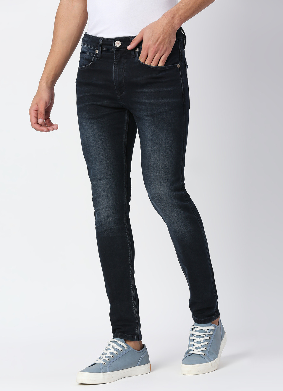 Chinox Super Skinny Fit Mid Waist Jeans, , large image number 3