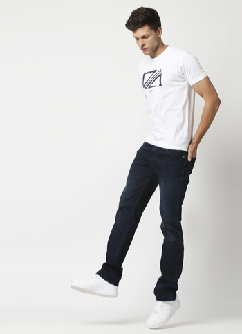 HOLBORNE Regular Fit Mid Waist Jeans