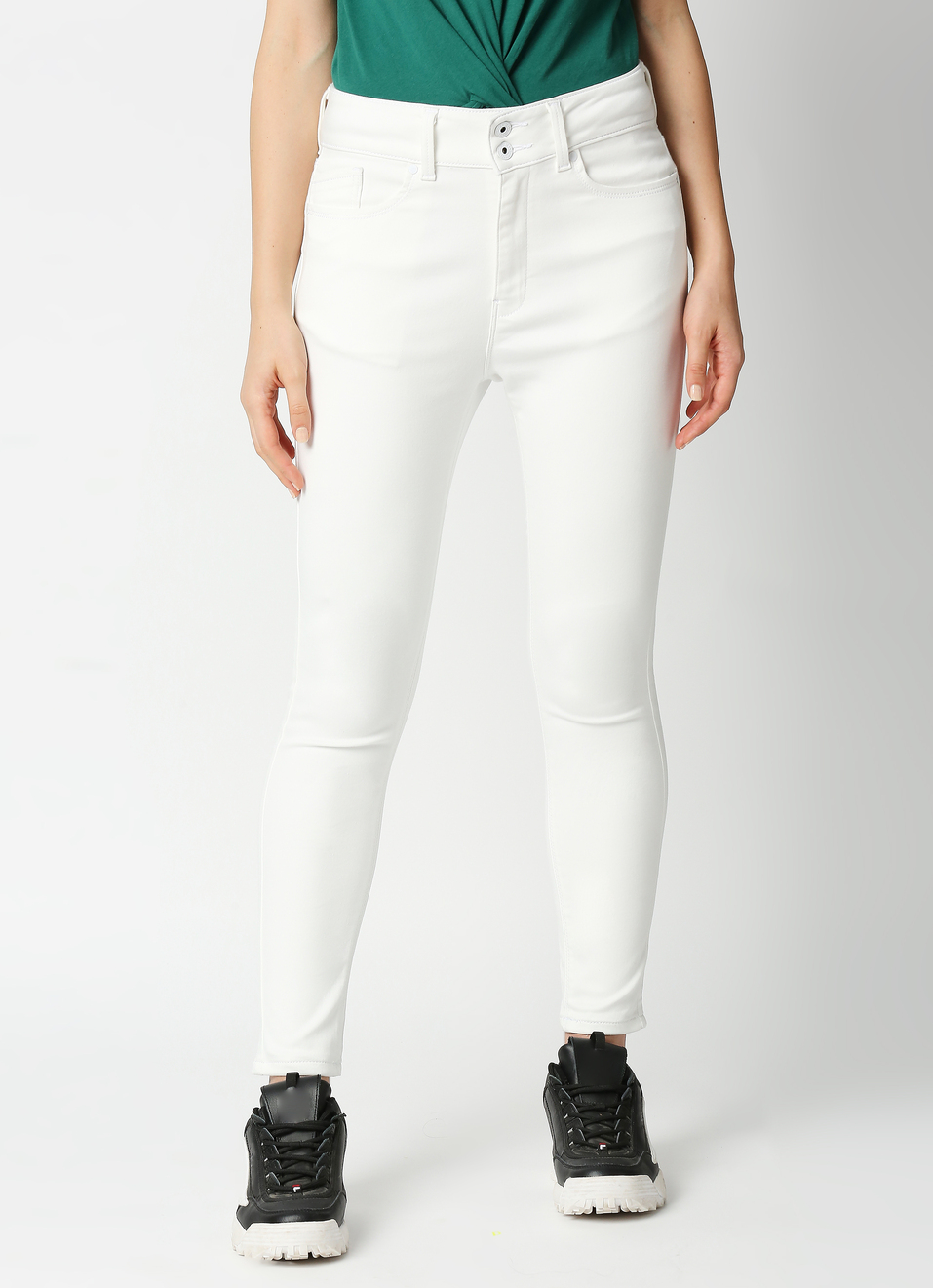 Dion Skinny Fit High Waist Jeans, , large image number 1