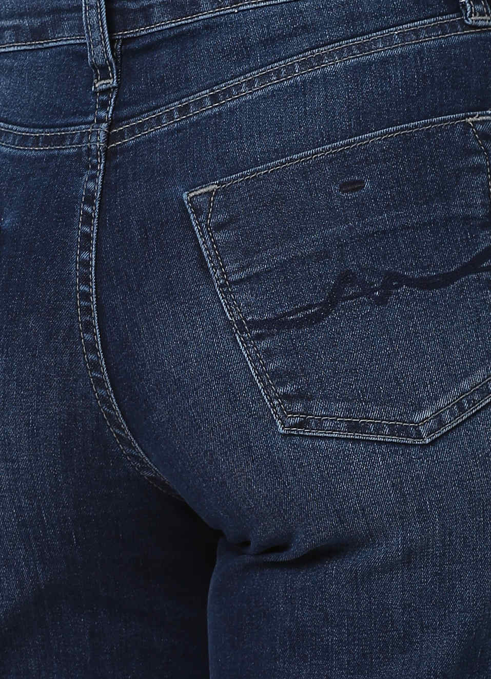 Wideleg Cropped Loose Fit High Waist Anklelength Jeans , , large image number 6