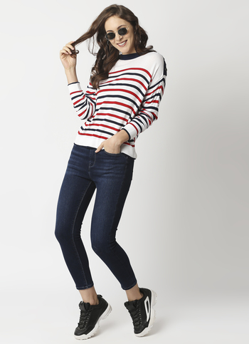 Dion Ankle Skinny Fit High Waist Ankle Length Jeans