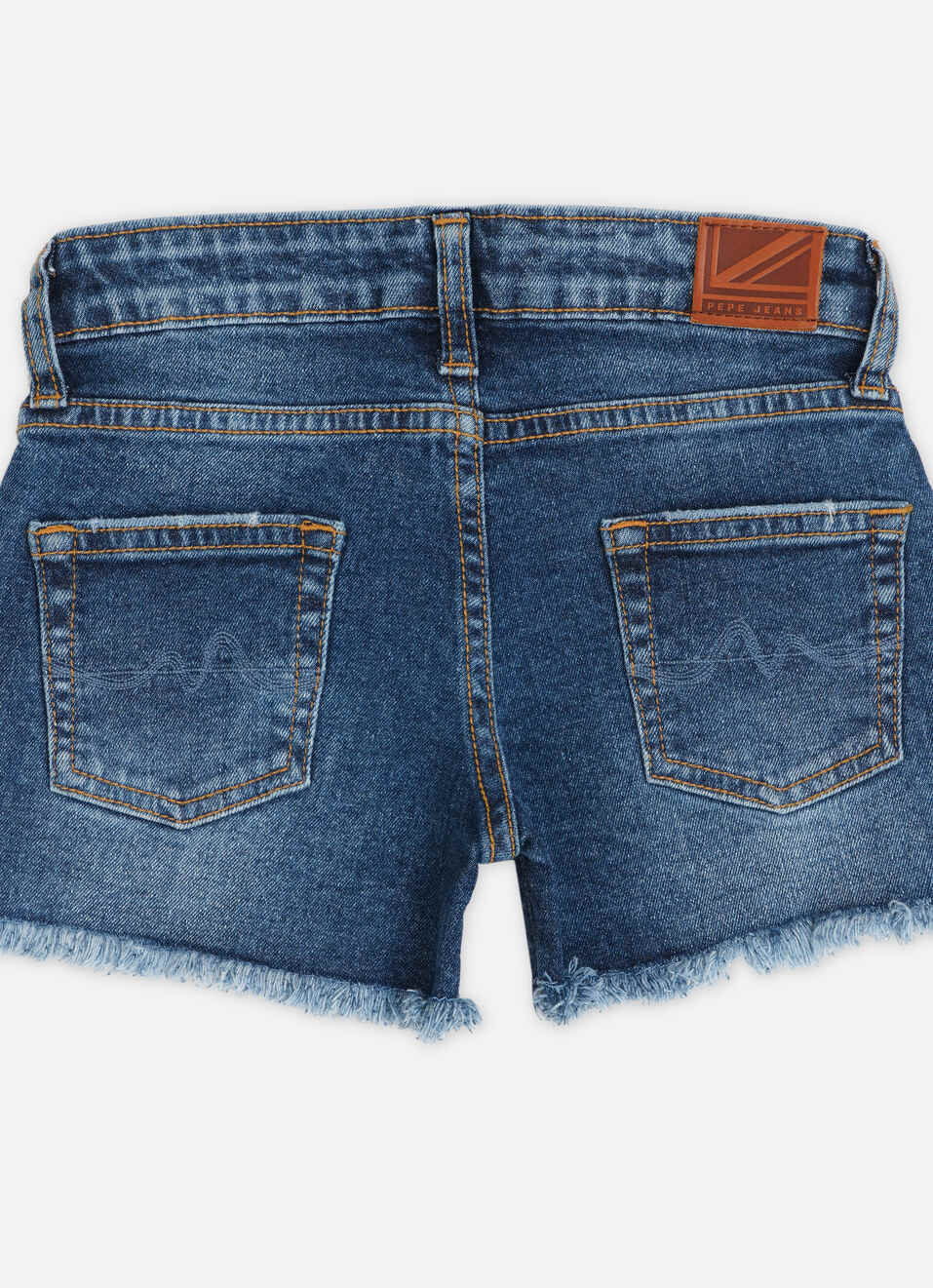 Resse Denim Short With Badges, , large image number 2
