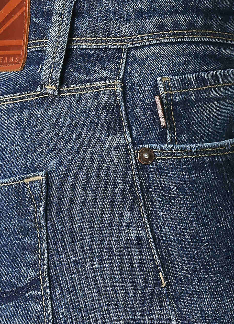 Dion Flare Cropped Slim Fit Highwaist Flare Leg Jeans, , large image number 4