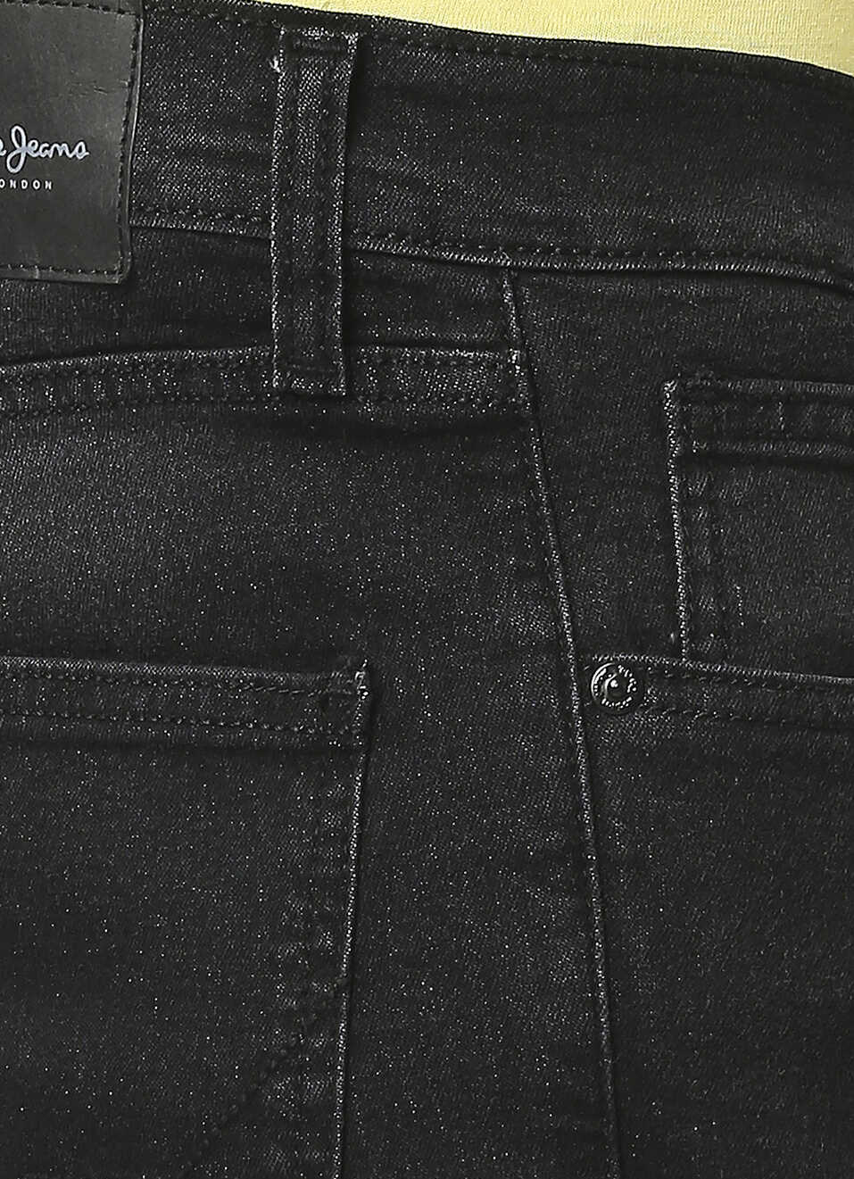 VAPOUR Mid Rise Jeans, Used Black Denim, , large image number 4