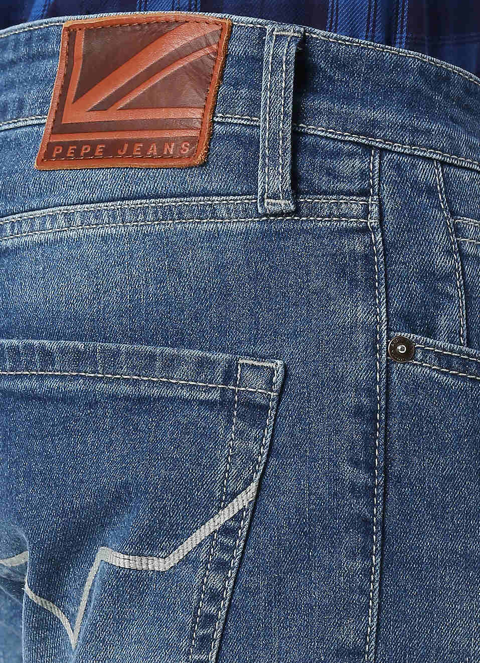 Vapour Slim Fit Mid Waist Jeans, , large image number 4