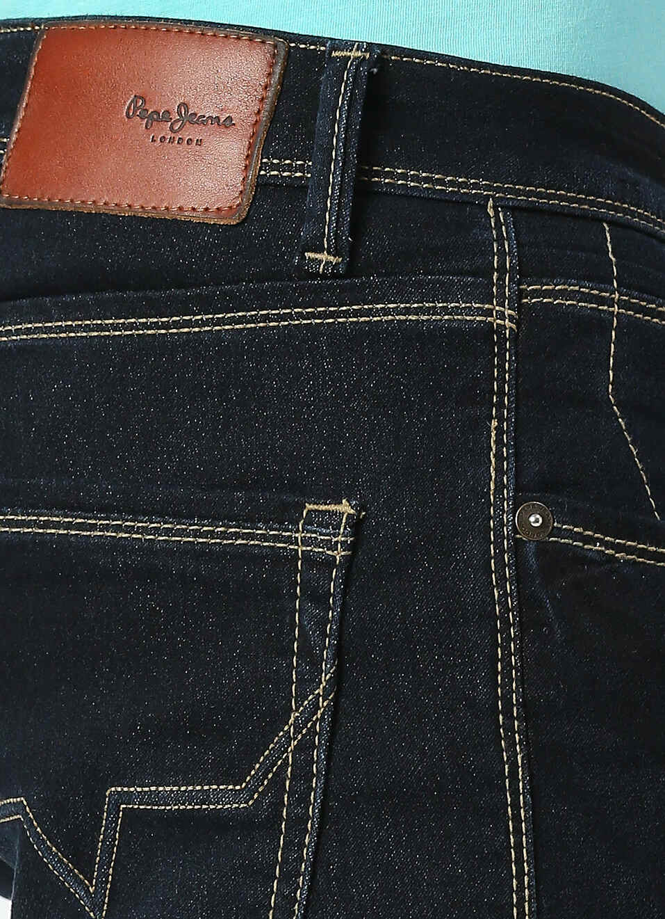 Tapered Vapour Low Waist Jeans, , large image number 4