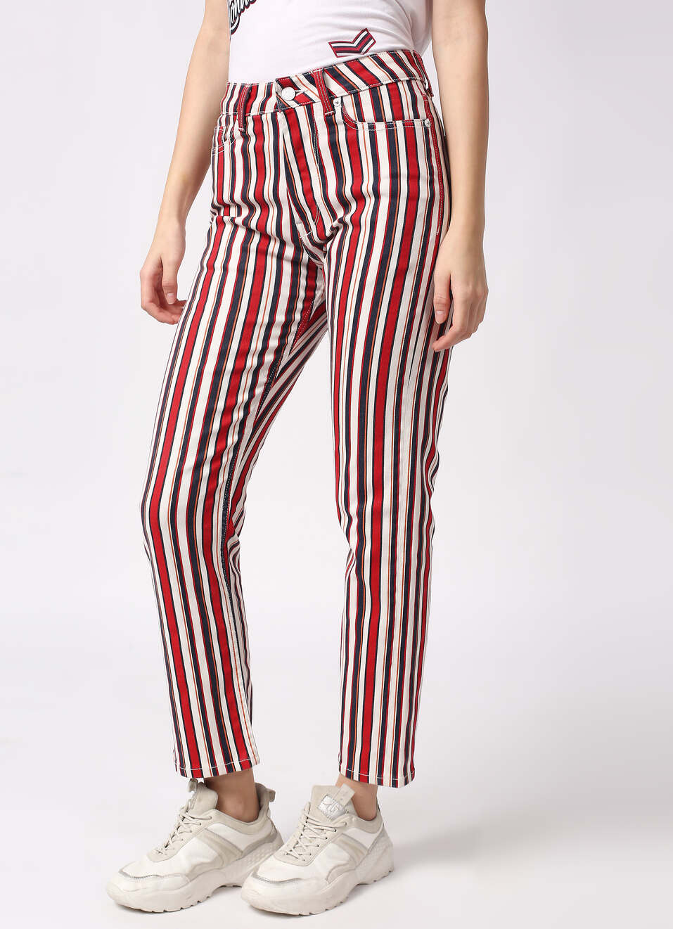 Dion Straight Fit High Waist Straight Leg Jeans, , large image number 3