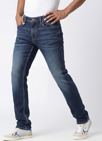 Vapour Slim Fit Mid Waist Jeans