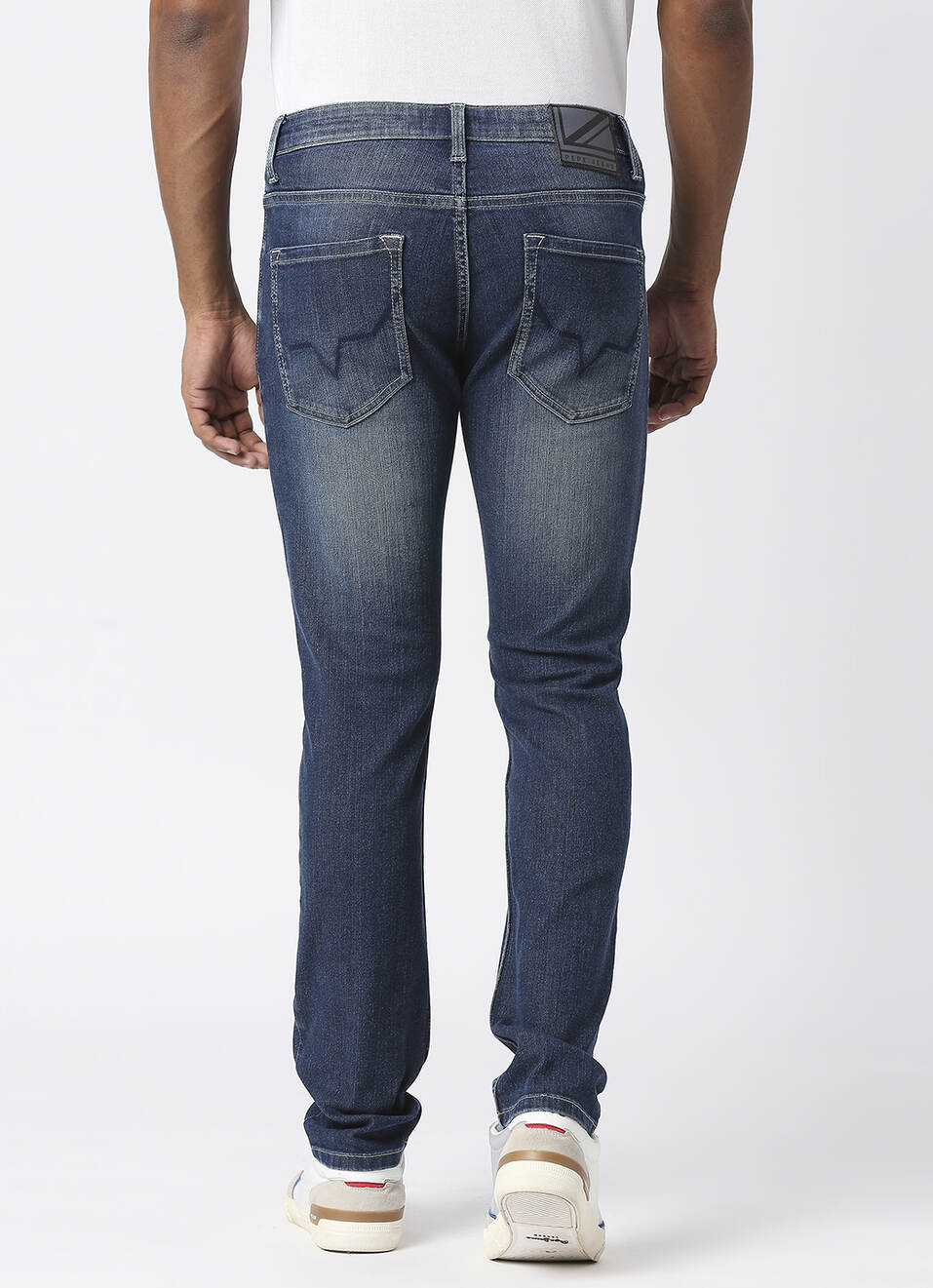 Tapered Vapour Tapered Fit Low Waist Jeans, , large image number 3