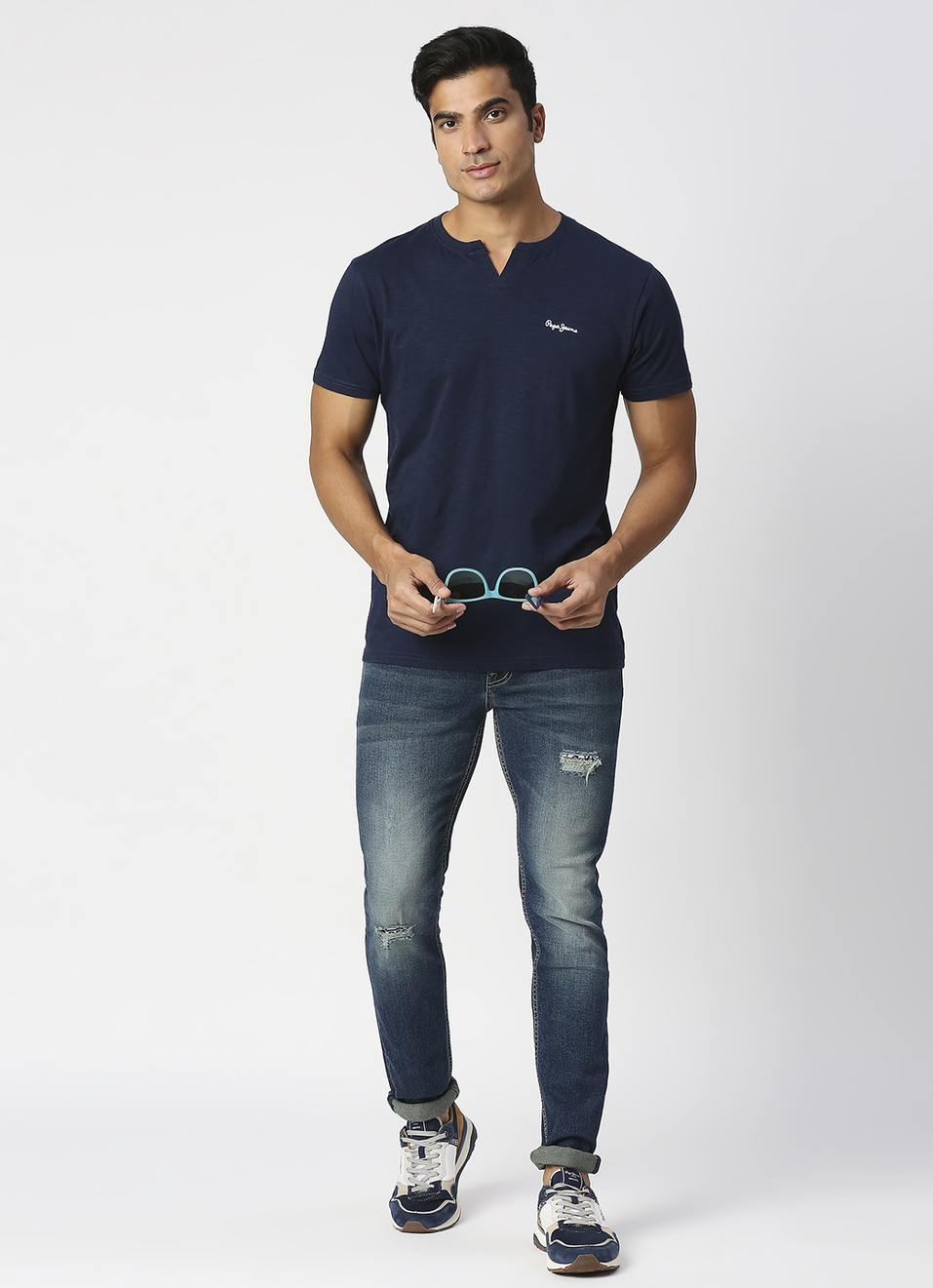 Vapour Slim Fit Mid Waist Jeans, , large image number 1