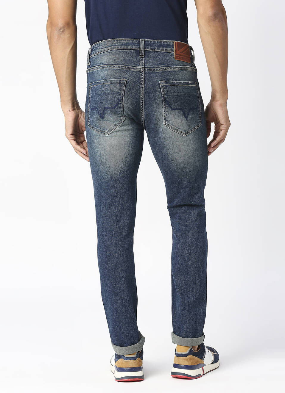 Vapour Slim Fit Mid Waist Jeans, , large image number 3