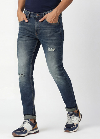Vapour Slim Fit Mid Waist Jeans