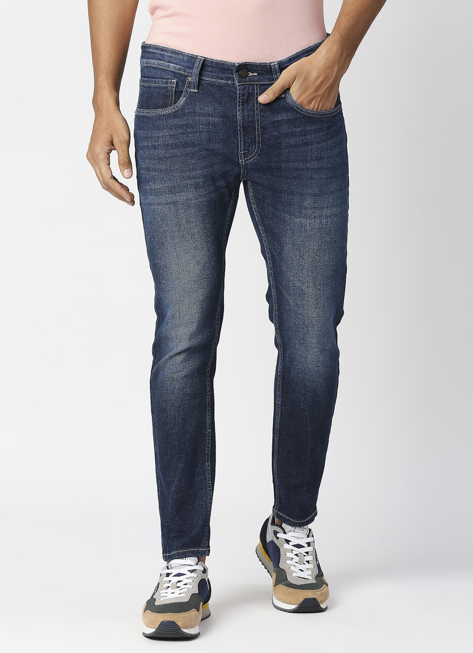 Chinox Ankle Super Skinny Fit Mid Waist Ankle Jeans, , large image number 2