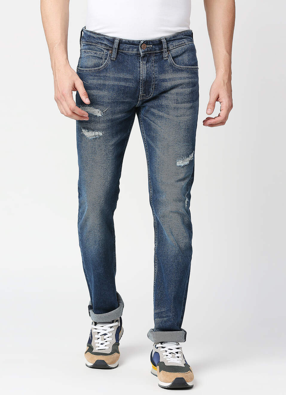 Vapour Slim Fit Mid Waist Jeans, , large image number 2