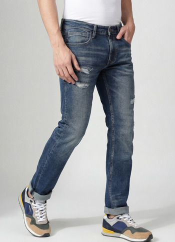 Vapour Slim Fit Mid Waist Jeans