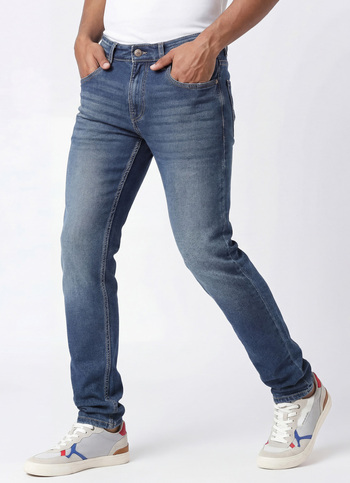 Vapour Slim Fit Mid Waist Jeans