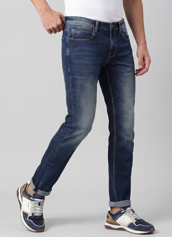 Vapour Slim Fit Mid Waist Jeans
