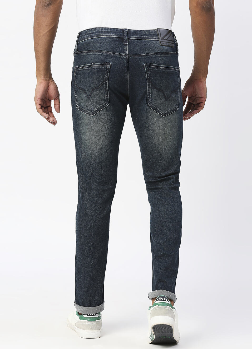 Tapered Vapour Tapered Fit Low Waist Jeans, , large image number 3