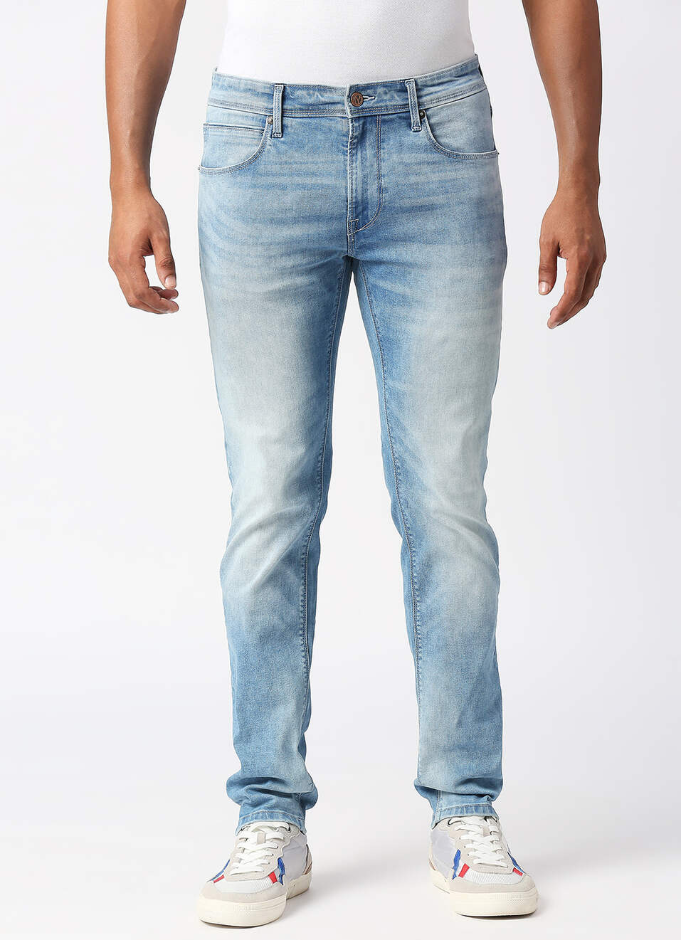 Tapered Vapour Tapered Fit Low Waist Jeans, , large image number 2