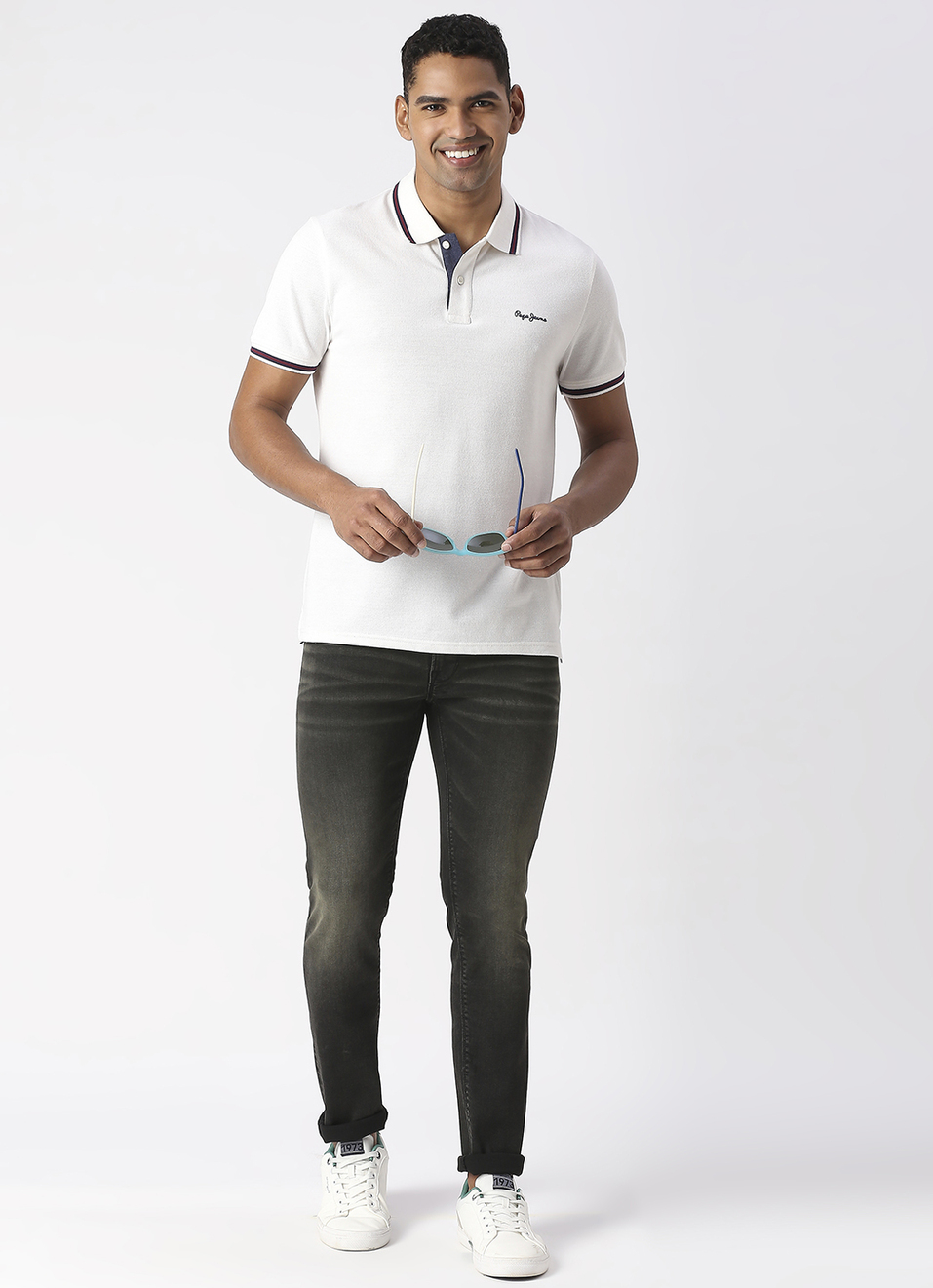 Tapered Vapour Tapered Fit Low Waist Jeans, , large image number 1