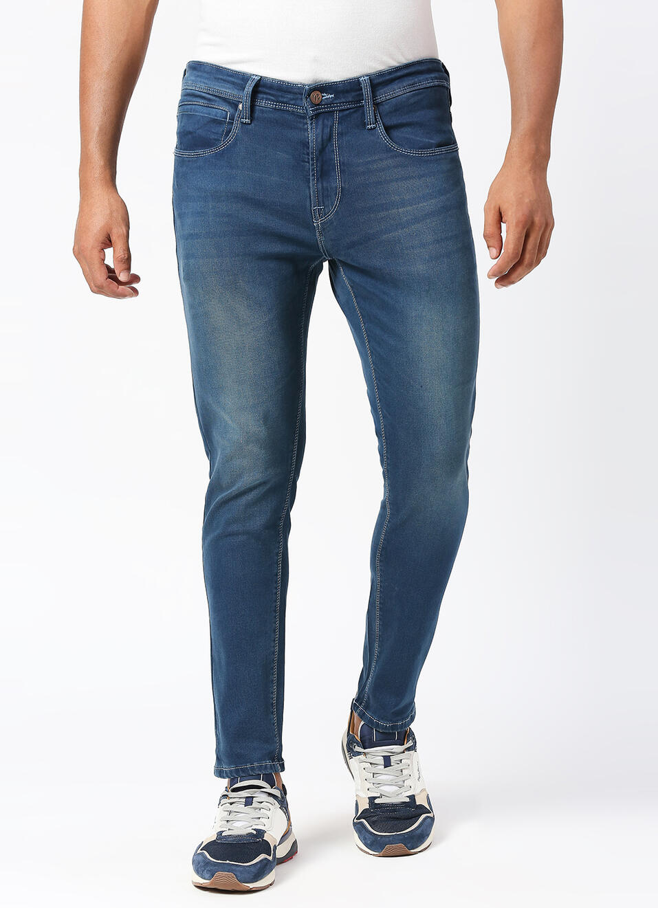 Chinox Ankle Super Skinny Fit Mid Waist Ankle Jeans, , large image number 2