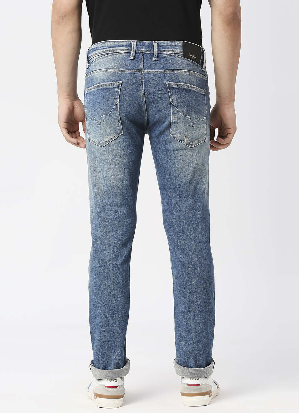 Vapour Slim Fit Mid Waist Jeans, , large image number 3