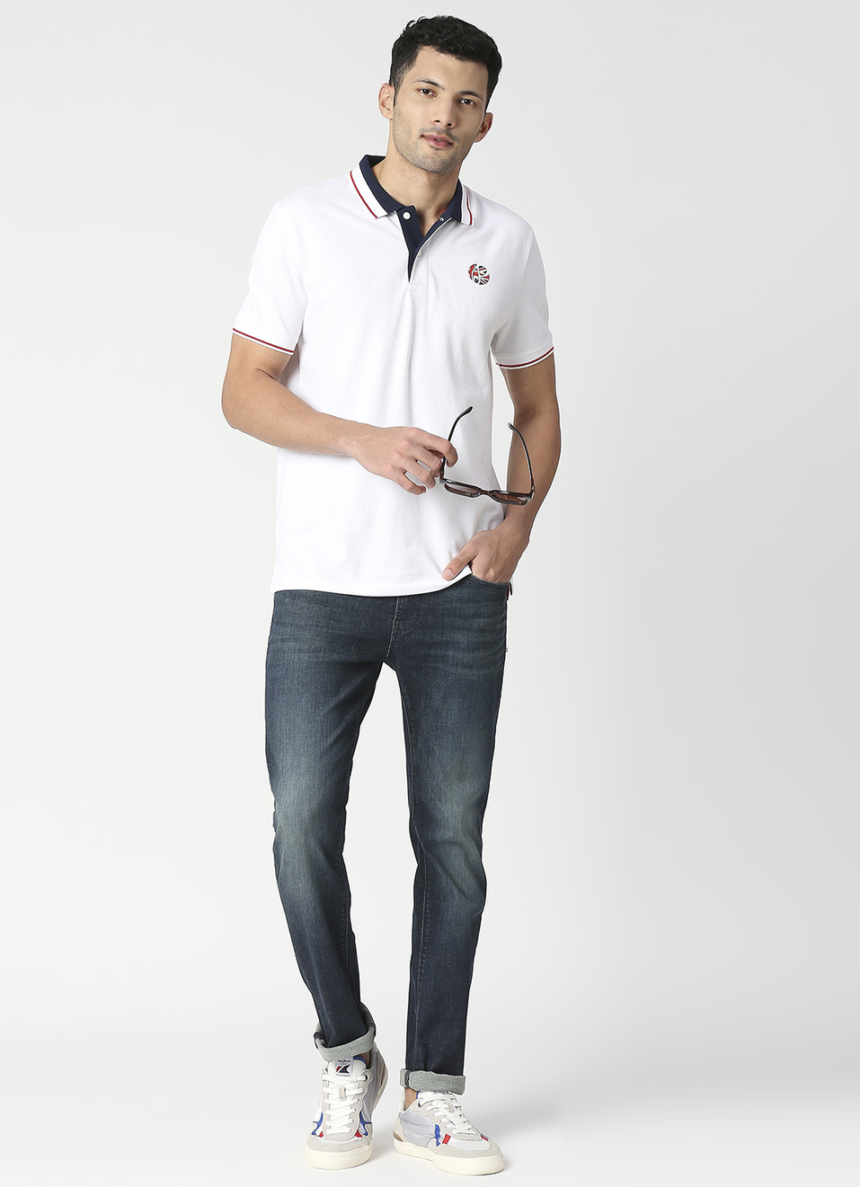 Vapour Slim Fit Mid Waist Jeans, , large image number 1