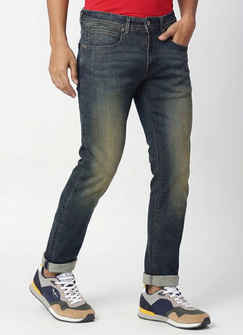 Vapour Slim Fit Mid Waist Jeans