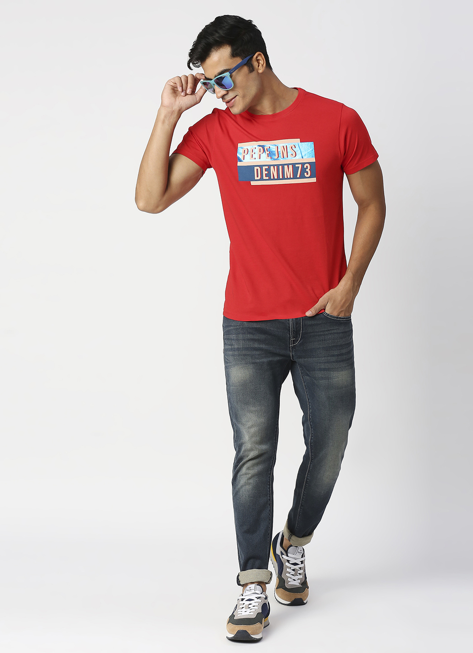 Chinox Super Skinny Fit Mid Waist Jeans, , large image number 1