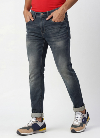 Chinox Super Skinny Fit Mid Waist Jeans