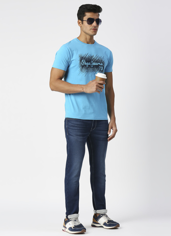 Tapered Vapour Tapered Fit Low Waist Jeans