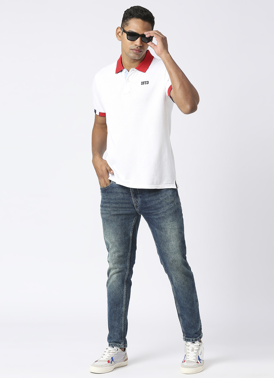 Chinox Ankle Super Skinny Fit Mid Waist Ankle Jeans, , large image number 1