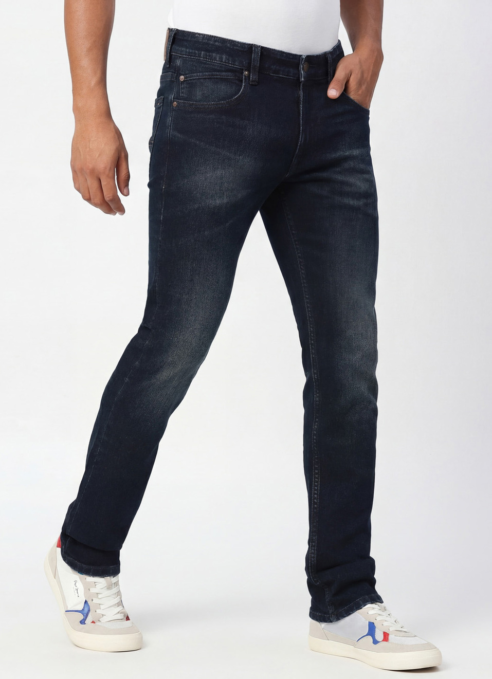 Vapour Slim Fit Mid Waist Jeans, , large image number 0