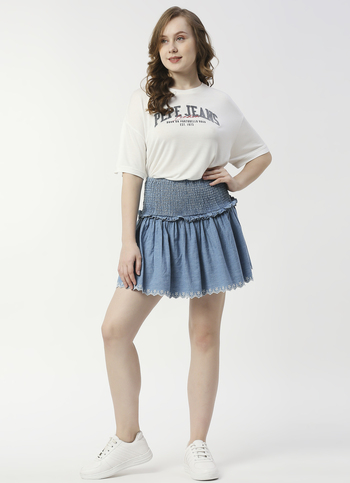 DOLLY DENIM MINI SKIRT
