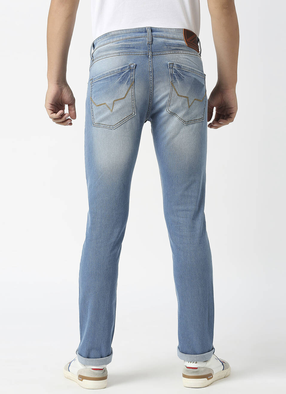 Vapour Slim Fit Mid Waist Jeans, , large image number 1