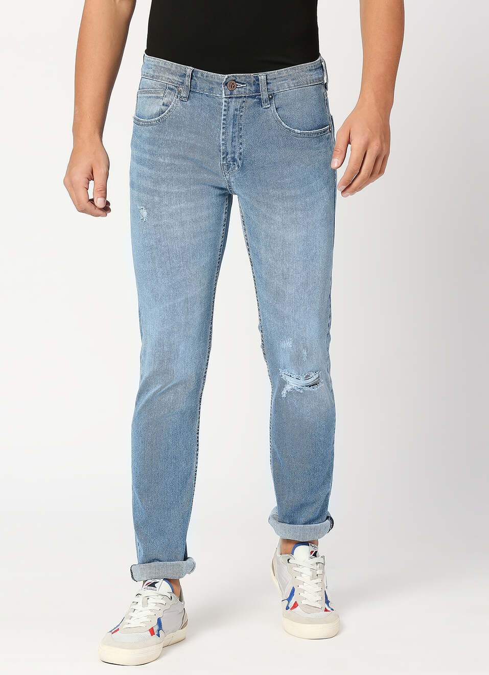 Vapour Slim Fit Mid Waist Jeans, , large image number 2