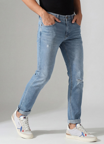Vapour Slim Fit Mid Waist Jeans