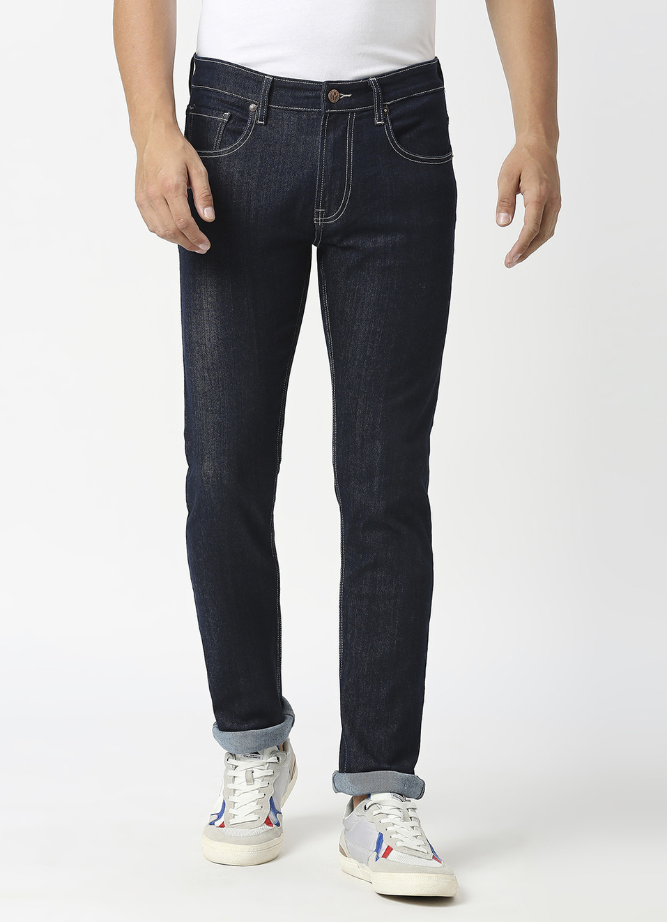 Vapour Slim Fit Mid Waist Jeans, , large image number 2
