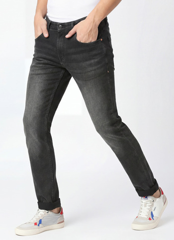Vapour Slim Fit Mid Waist Jeans