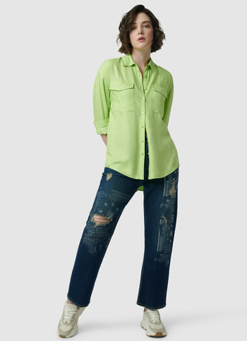 Dion Straight Fit High Waist Jeans