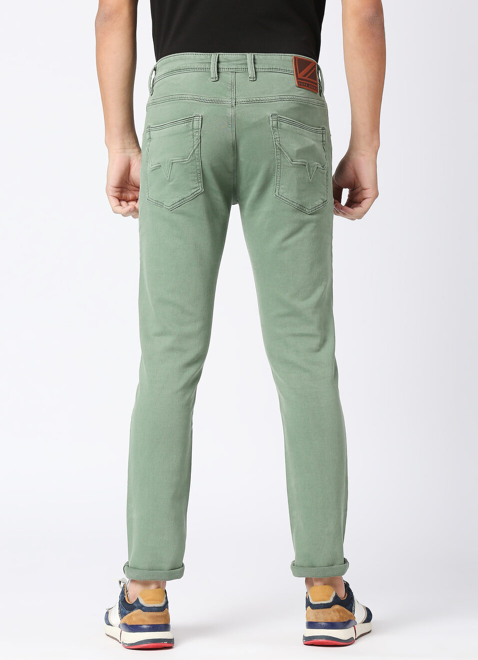 Tapered Vapour Tapered Fit Low Waist Jeans, , large image number 2