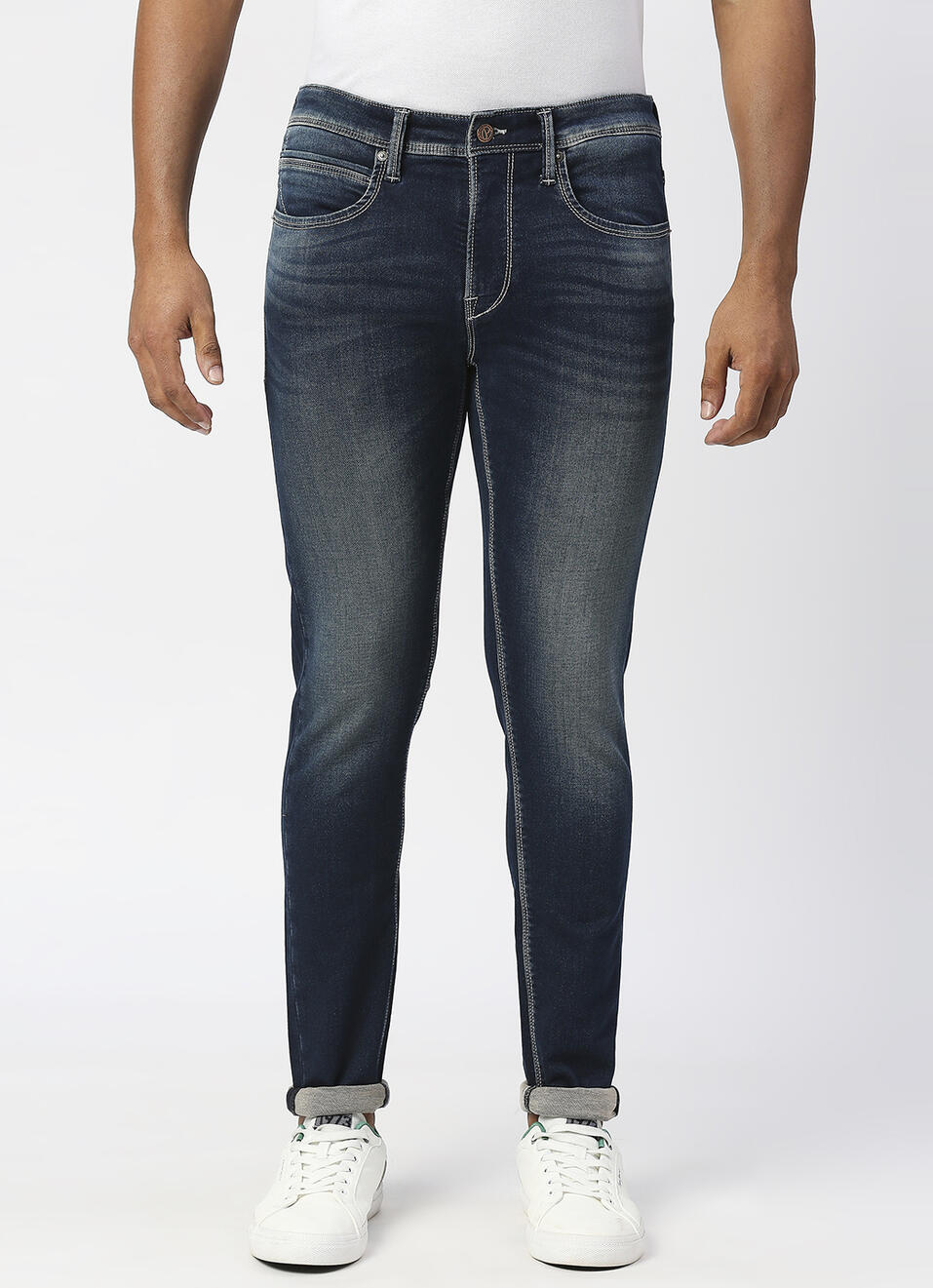 Chinox Super Skinny Fit Mid Waist Jeans, , large image number 2