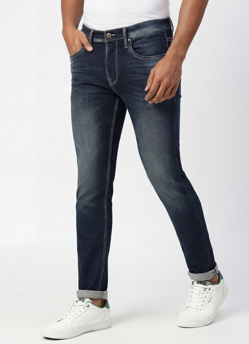 Chinox Super Skinny Fit Mid Waist Jeans, , large image number 0