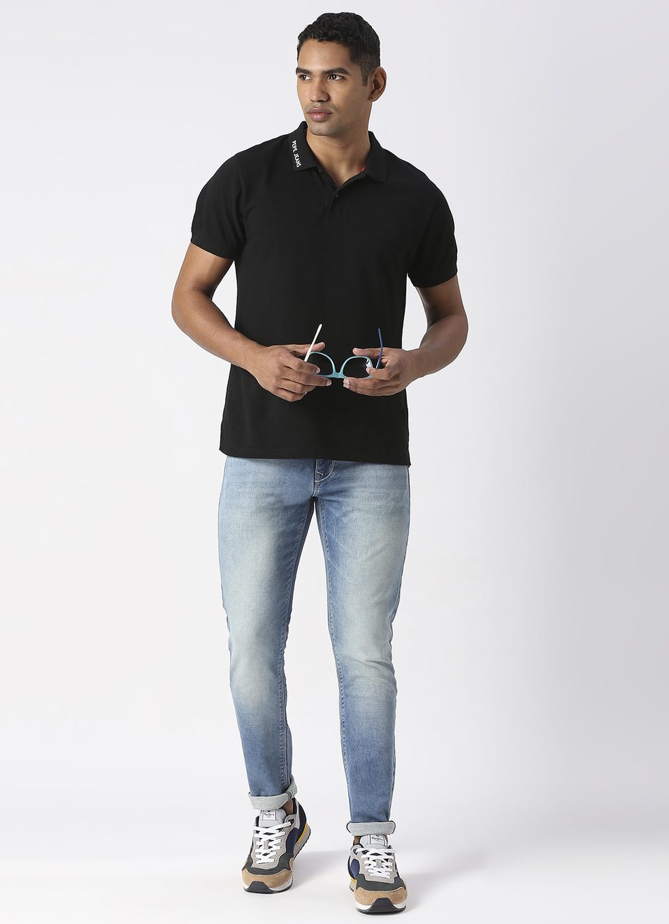 Chinox Super Skinny Fit Mid Waist Jeans, , large image number 1