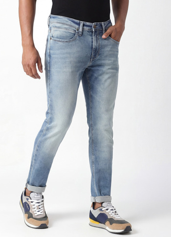 Chinox Super Skinny Fit Mid Waist Jeans
