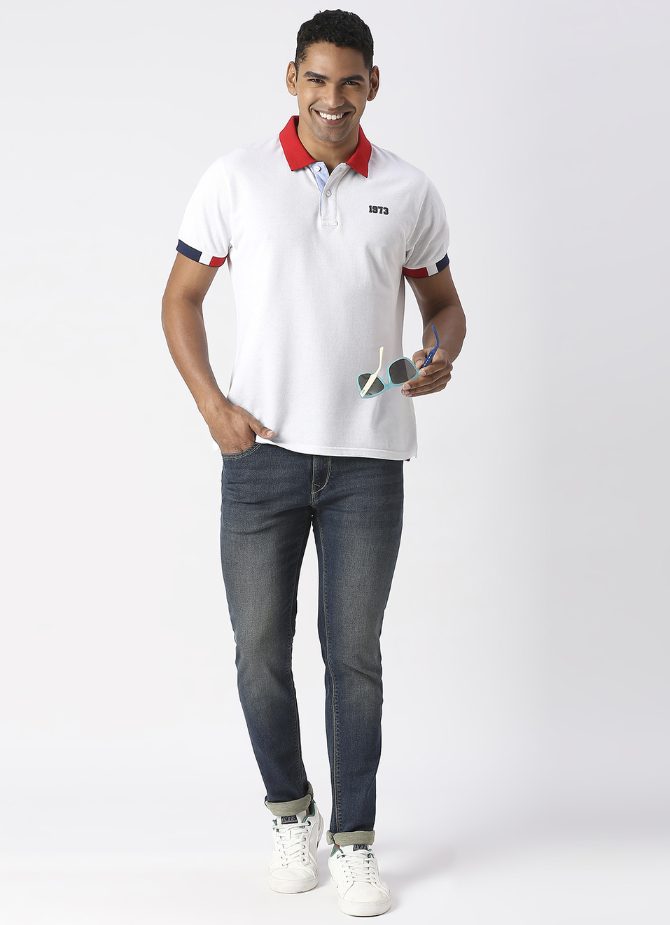 Tapered Vapour Tapered Fit Low Waist Jeans, , large image number 1
