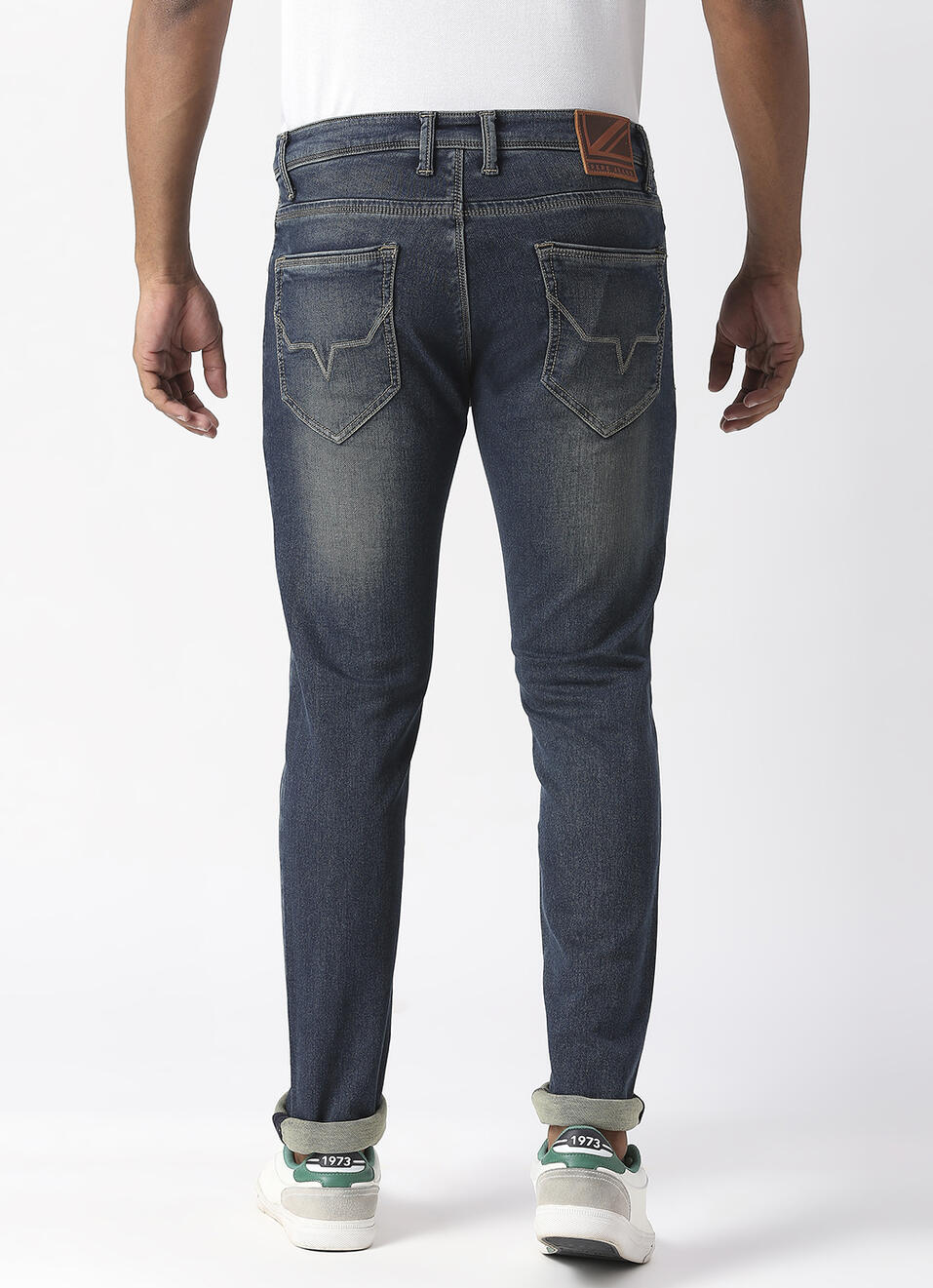 Tapered Vapour Tapered Fit Low Waist Jeans, , large image number 3