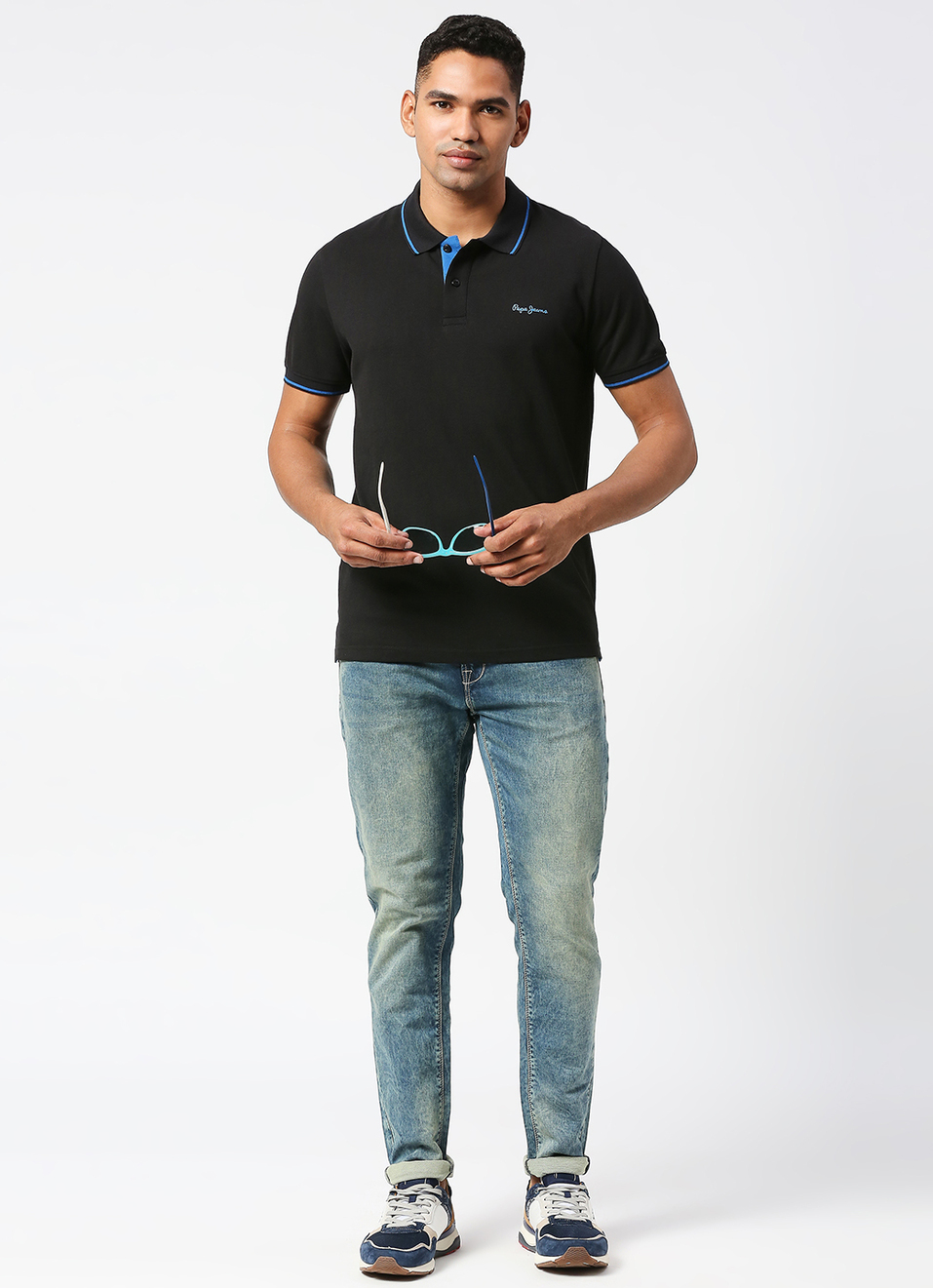 Chinox Super Skinny Fit Mid Waist Jeans, , large image number 1