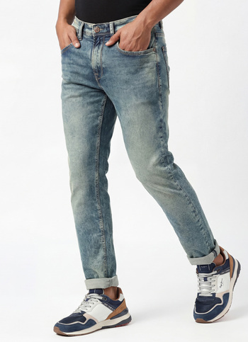 Chinox Super Skinny Fit Mid Waist Jeans